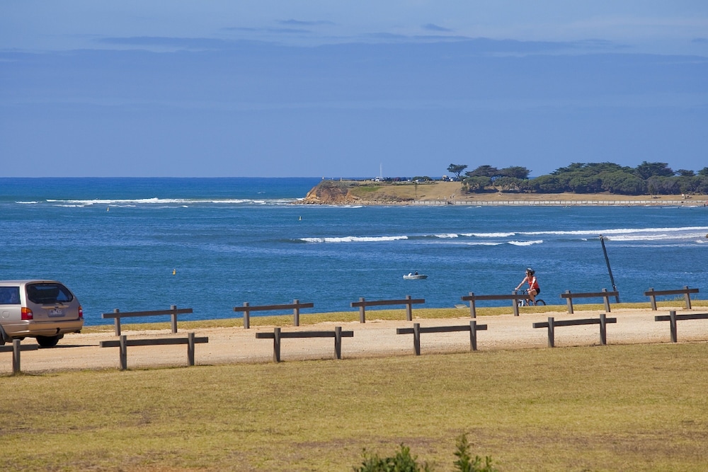 View from property, Beachfront Resort Torquay