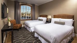 Premium bedding, pillow top beds, in-room safe, iron/ironing board