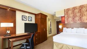 In-room safe, desk, blackout drapes, iron/ironing board