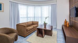 TV LED 32-polegadas com canais a cabo