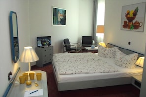 Standard Double Room | Hypo-allergenic bedding, blackout drapes, rollaway beds, free WiFi