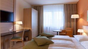 In-room safe, desk, free cribs/infant beds, free WiFi