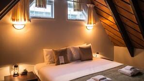 Iron/ironing board, free cots/infant beds, free WiFi, linens