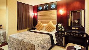 Minibar (con algunos artículos gratuitos) y wifi gratis