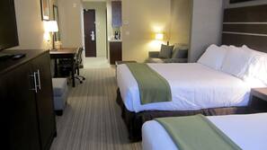 In-room safe, desk, iron/ironing board, rollaway beds