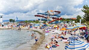 Private beach