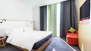 Premium bedding, minibar, in-room safe, desk