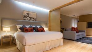 In-room safe, iron/ironing board, free cots/infant beds, free WiFi