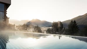 Indoor pool, outdoor pool