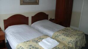 Premium bedding, blackout curtains, iron/ironing board, free WiFi