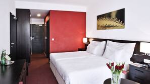 Minibar, in-room safe, desk, blackout drapes