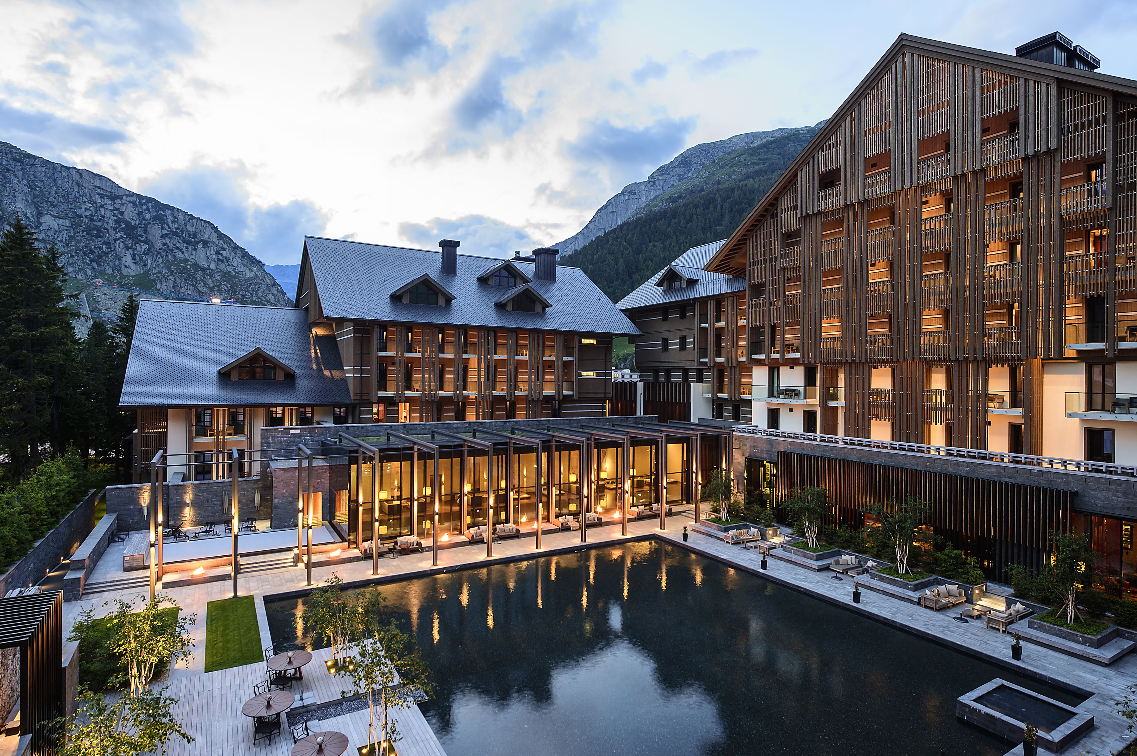 The Chedi Andermatt in Andermatt, Switzerland