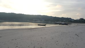 Beach nearby, white sand