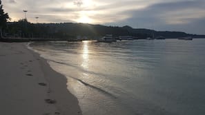 Beach nearby, white sand