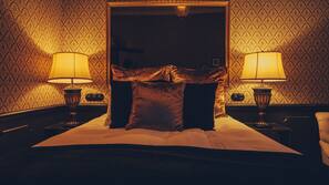 Premium bedding, minibar, in-room safe, laptop workspace