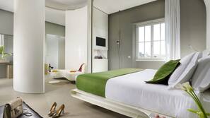 Literie de qualité supérieure, minibar, coffre-forts dans les chambres