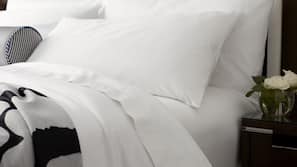 Egyptian cotton sheets, premium bedding, down comforters, pillowtop beds