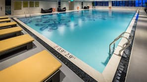 Indoor pool, seasonal outdoor pool