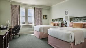 In-room safe, desk, laptop workspace, iron/ironing board