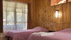 Down comforters, linens
