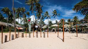 Private beach
