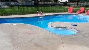 Seasonal outdoor pool