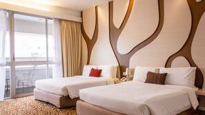 In-room safe, desk, blackout curtains, iron/ironing board