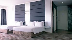 In-room safe, desk, blackout curtains, iron/ironing board