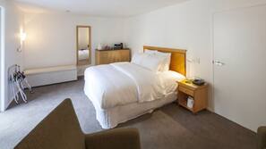 Premium bedding, soundproofing, free WiFi, linens
