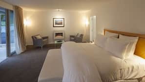 Premium bedding, soundproofing, free WiFi, linens