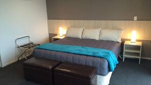 Soundproofing, iron/ironing board, free WiFi, linens