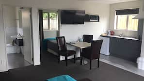 Soundproofing, iron/ironing board, free WiFi, linens