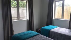 Soundproofing, iron/ironing board, free WiFi, linens