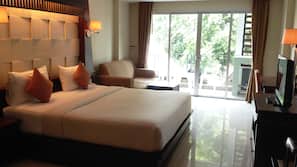Minibar, in-room safe, desk, blackout curtains