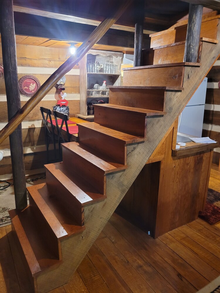 Interior, Cabin for Two w/Outdoor Firepit