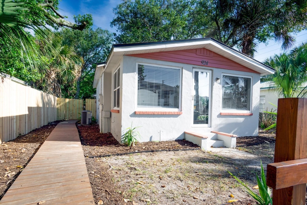 Welcome to the beach life! Enjoy this cozy cottage with two full baths, and two full bedrooms