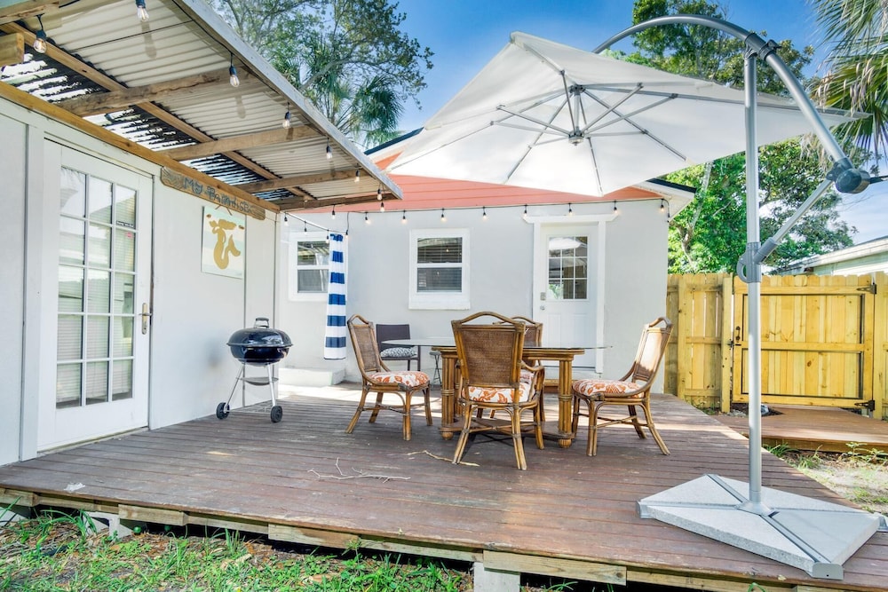 Welcome to the beach life! Enjoy this cozy cottage with two full baths, and two full bedrooms