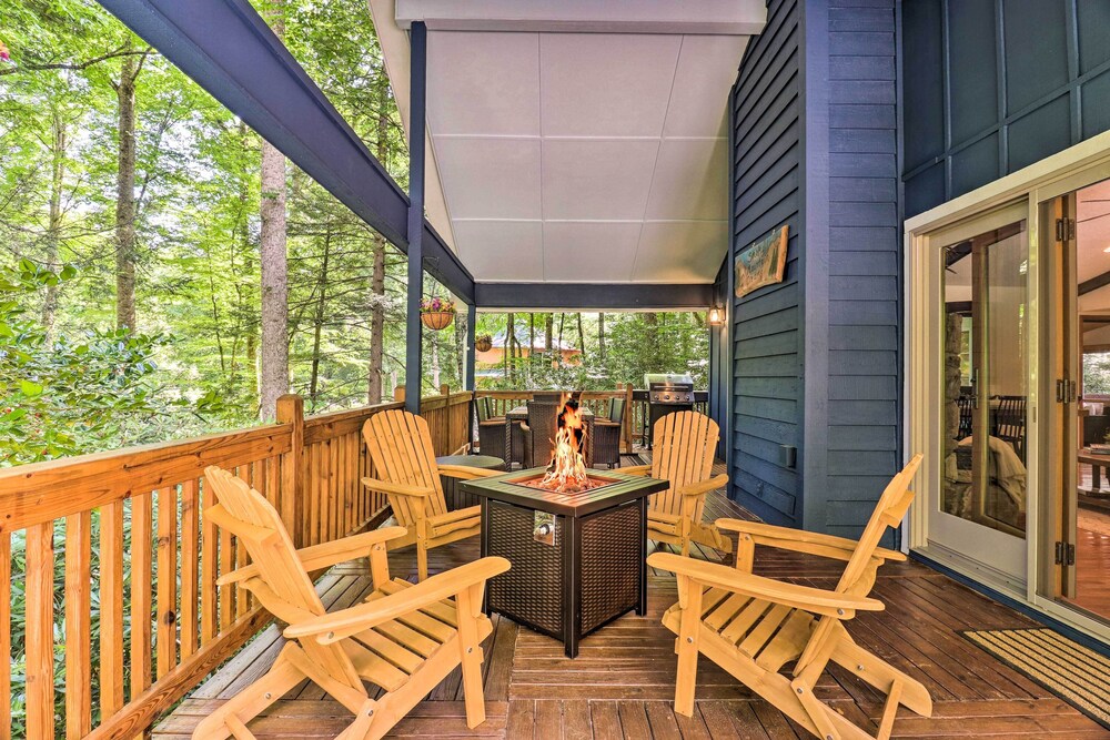 NEW! Smoky Mtn Retreat w/ Games, Fire Pit & Patio!