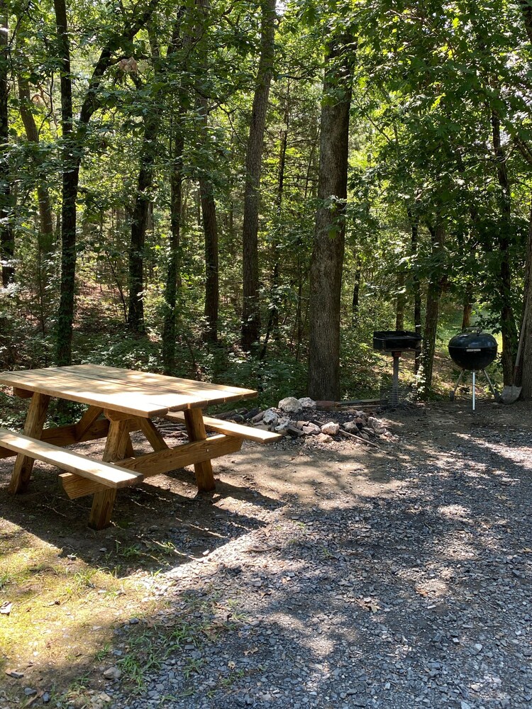 The Mabry’s Cabin in the woods