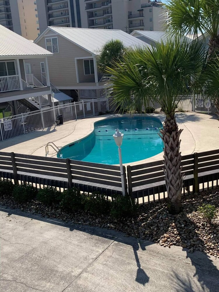 Beach house with pool only steps from the ocean