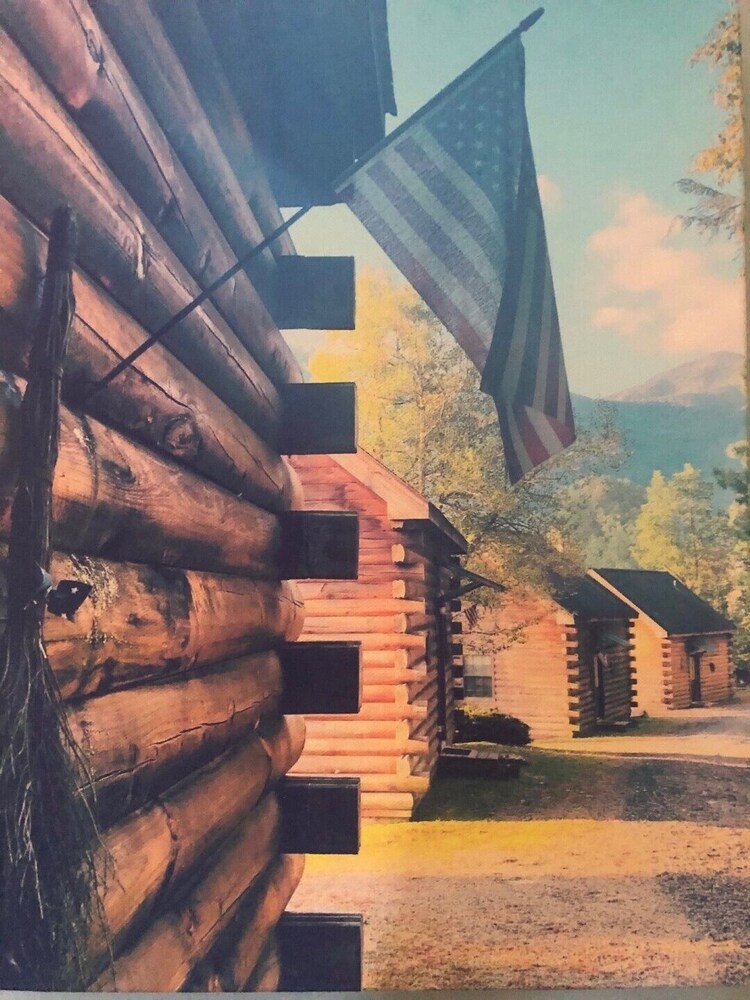 Beautiful log cabin, spectacular views and close to everything! Cabin #1