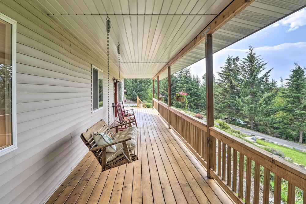 NEW! Secluded 5-Acre Kalispell Home w/ Deck & View