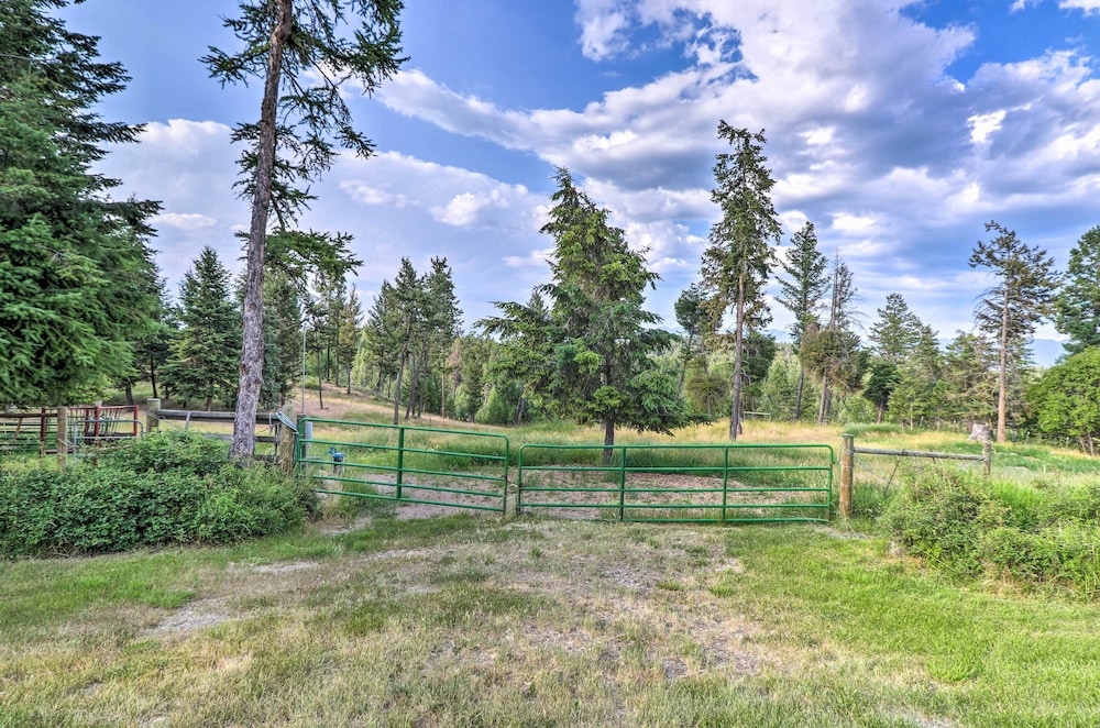 NEW! Secluded 5-Acre Kalispell Home w/ Deck & View