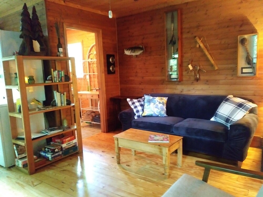 Cabin with two trout rivers onsite. Brevard and Pisgah National Forest