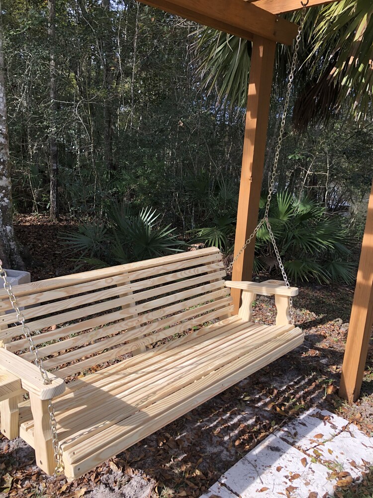 Custom Built Home steps from the Santa Fe River