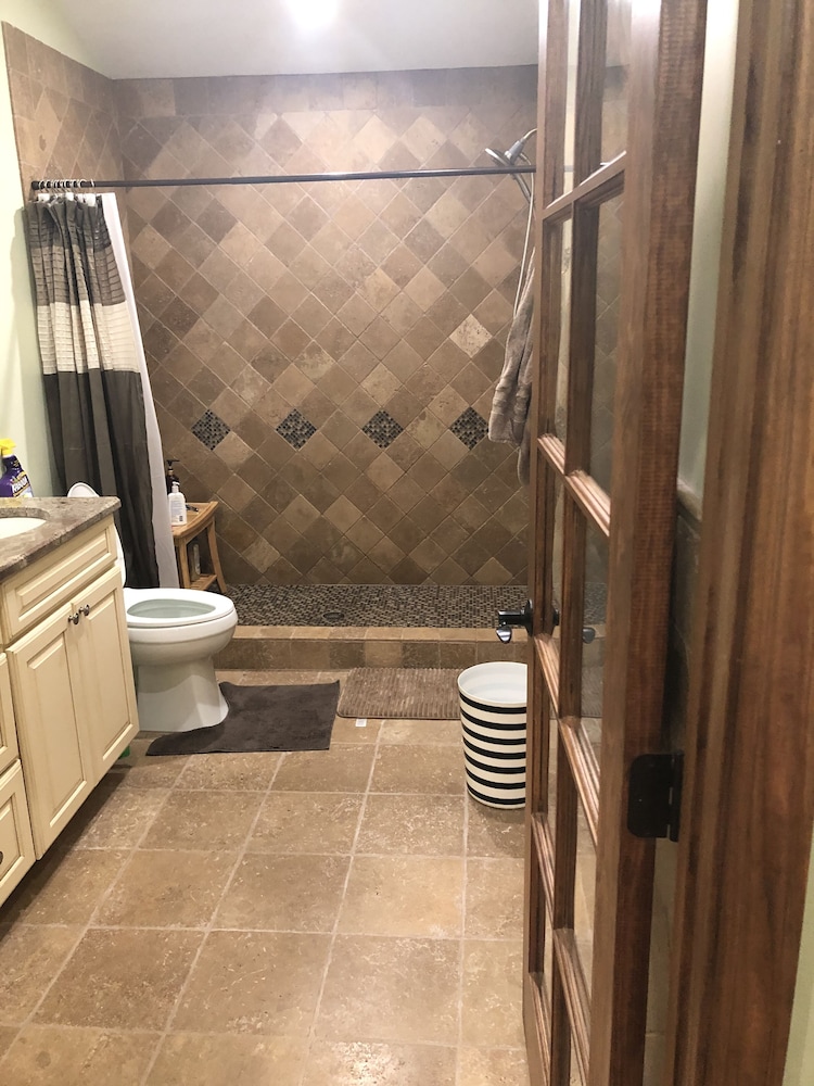 Bathroom, Custom Built Home steps from the Santa Fe River