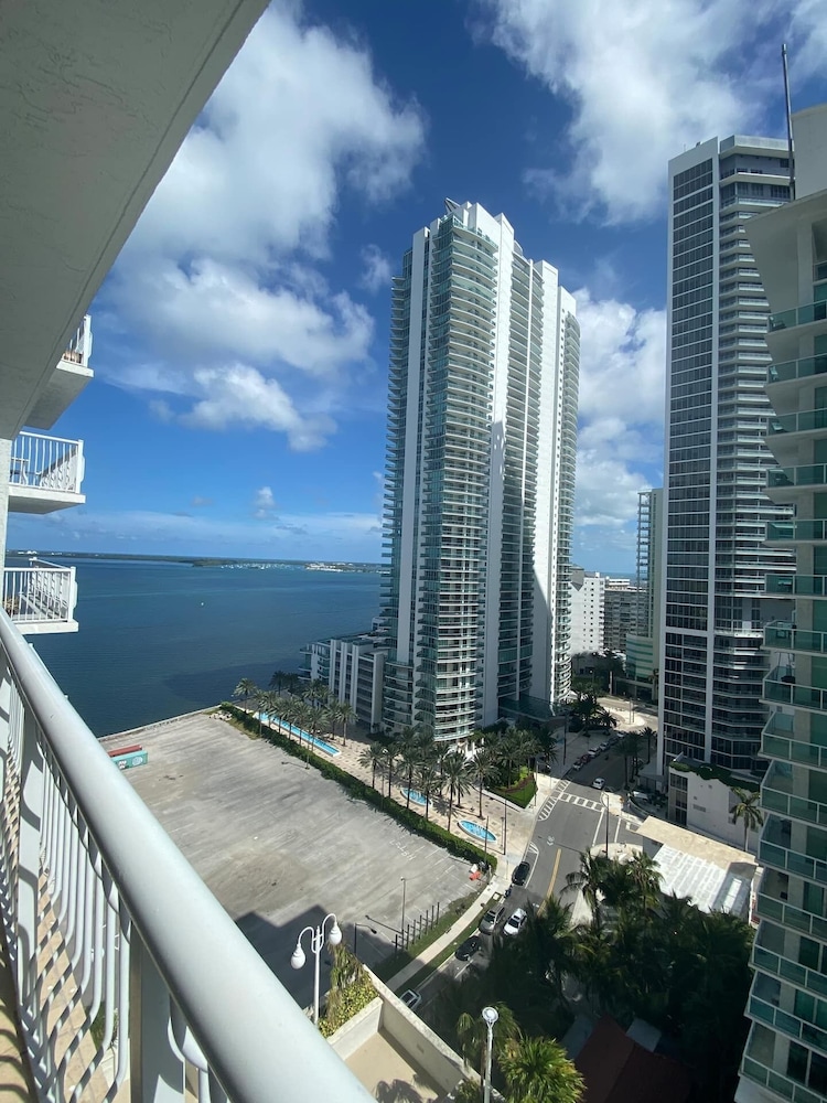 Stunning Views of Brickell Bay with easy to walk access to Downtown Miami