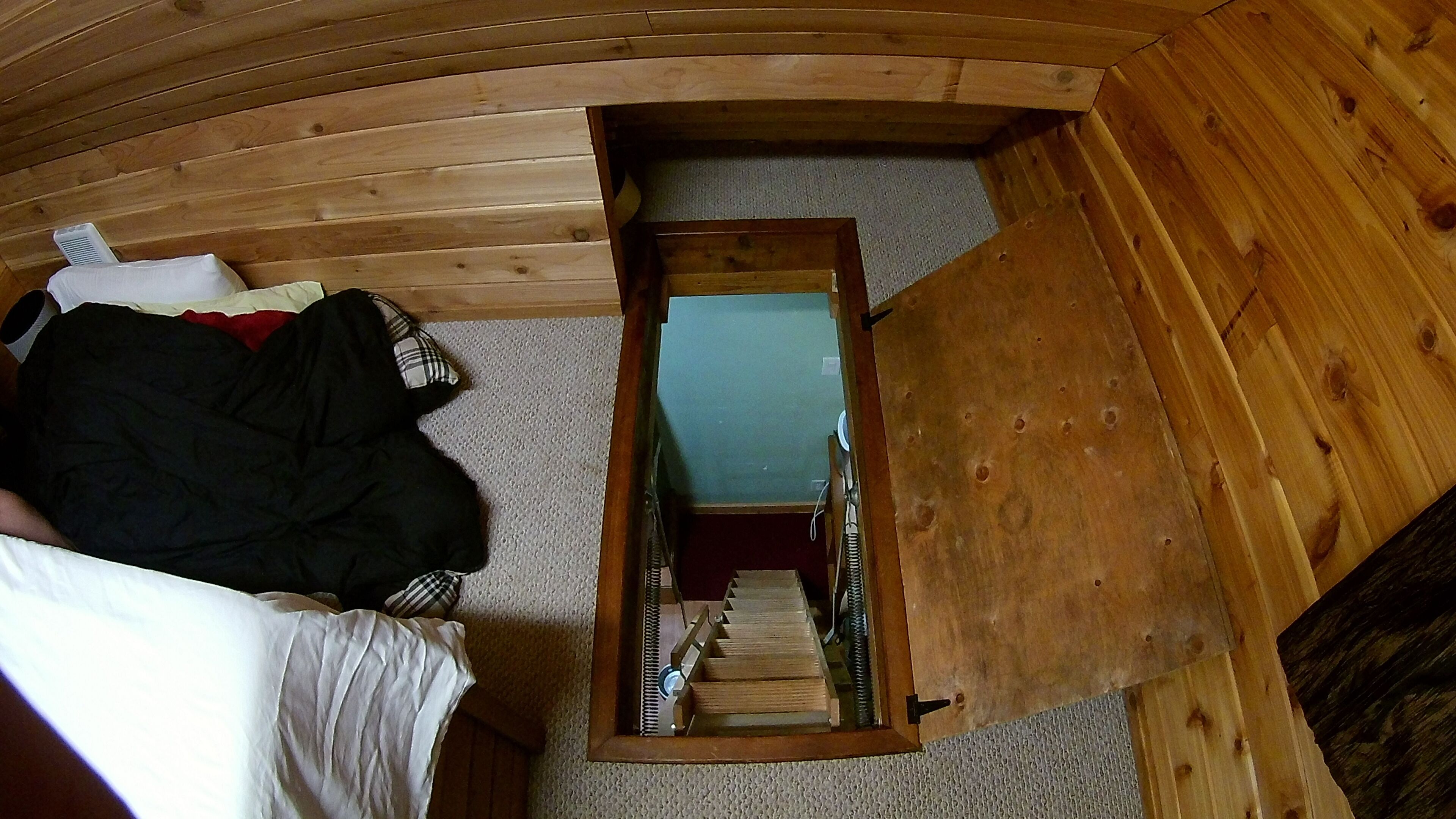 Cute cabin with private creek front and next to community lake park in Ashford, United States