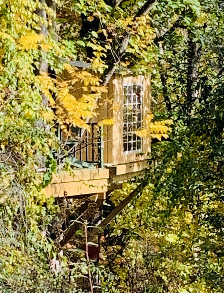 Floating Heaven Treehouse Lodging with casita and a View, Blacksburg