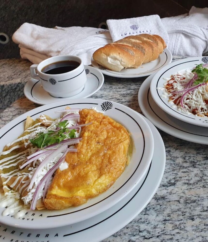 Breakfast meal, Amarterra Hotel Boutique